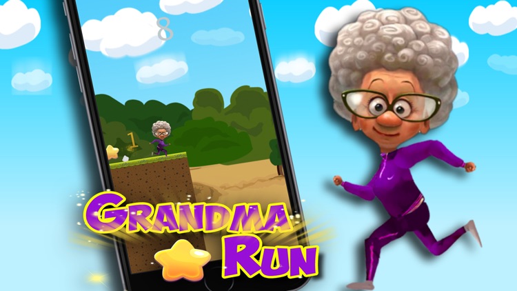 Grandma runner : speed run kids