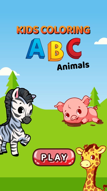 Learn ABC Animals Alphabet and Coloring Page Kids