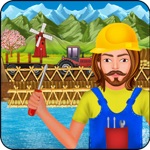 Village Farm Bridge Builder
