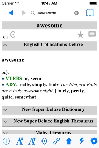 The English Dictionaries Complete Reference screenshot 2