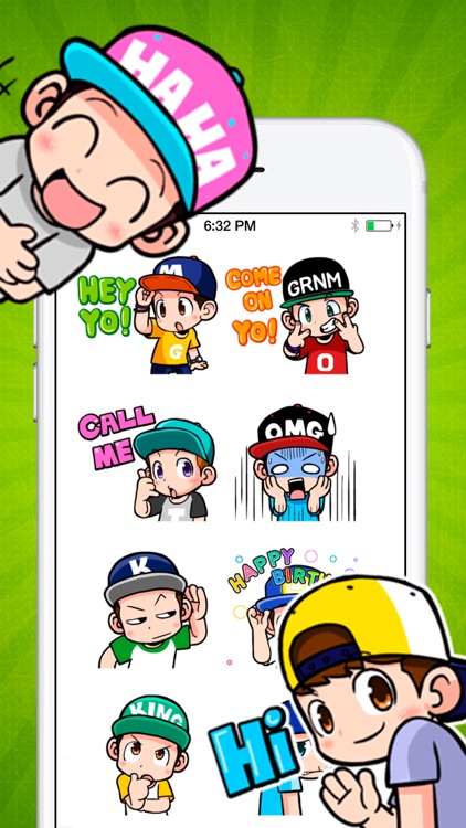 Cute Boys Stickers
