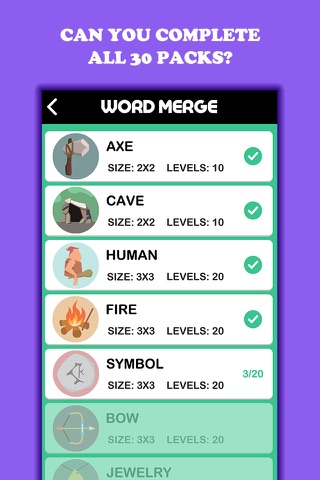 Word Merge-Words Search Peak screenshot 4