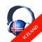 "Radio Iceland HQ" is a sophisticated app that enables you to listen lots of internet radio stations from Iceland