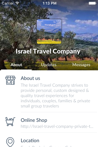 Israel Travel Company by AppsVillage screenshot 3