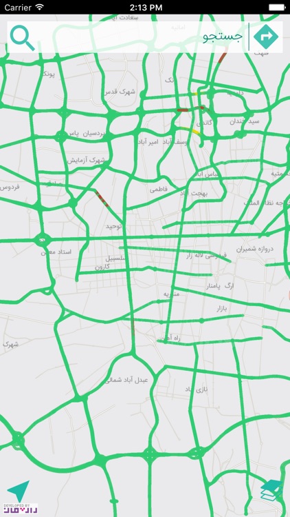 Tehran Traffic Map