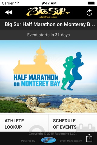 Big Sur Marathon Foundation screenshot 3