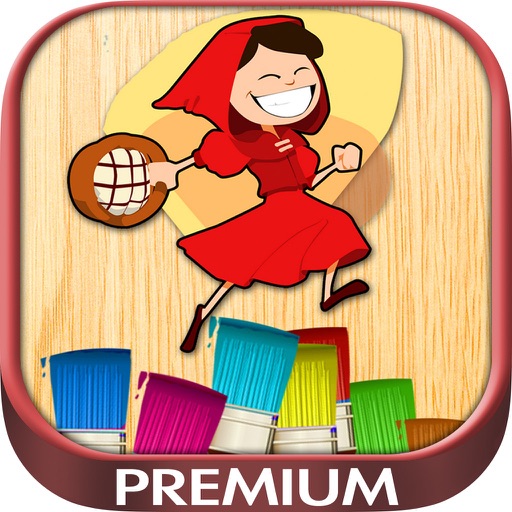 Color tales - fables & classic tales coloring PRO icon