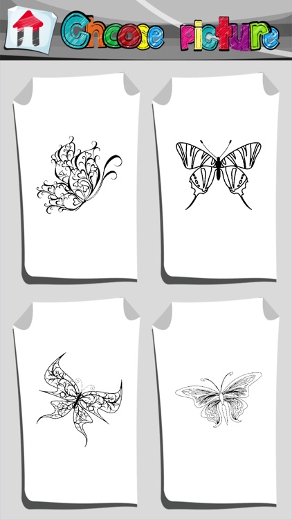 Butterfly Coloring Book