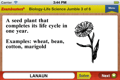 CLEP Biology Prep Flashcards Exambusters screenshot 4
