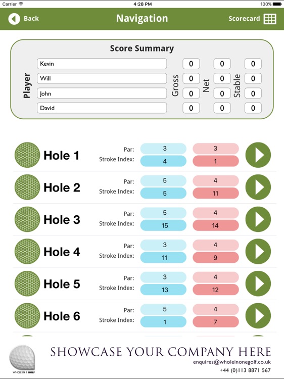 Ealing Golf Club - Buggy