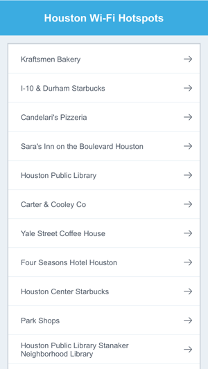 Houston Wifi Hotspots(圖2)-速報App