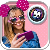 Nette Aufkleber Kamera für Mädchen: Selfie Bild Dekorateur & lustiges Gesicht-Foto-Montage apk
