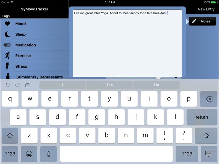 MyMoodTracker for iPad screenshot-4