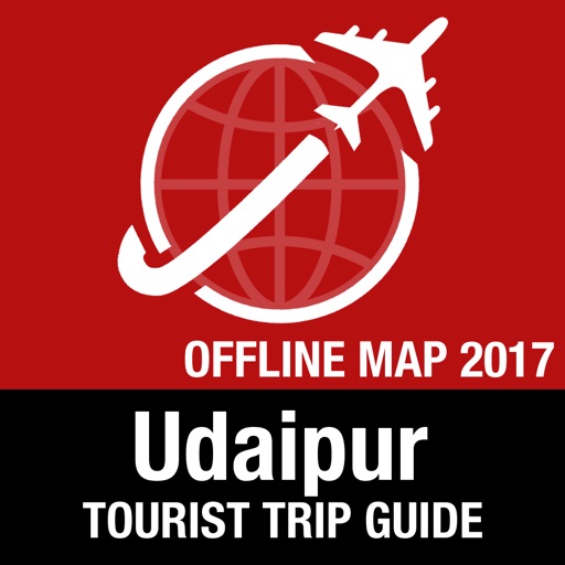 Udaipur Tourist Guide + Offline Map icon