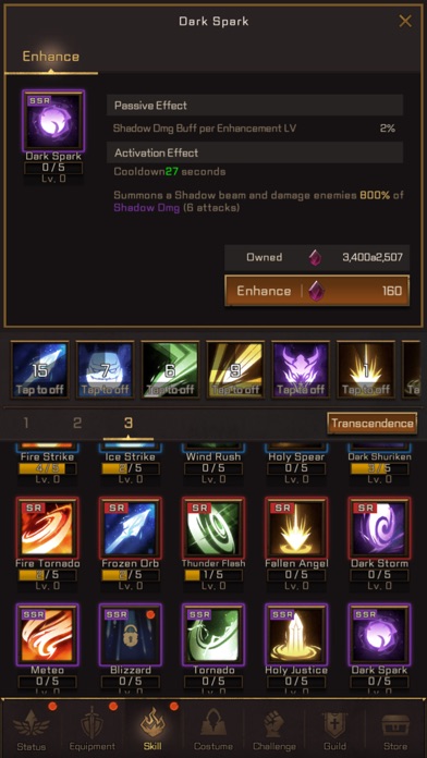 GrandMaster: Idle RPG Hack screenshot 4 - game app interface