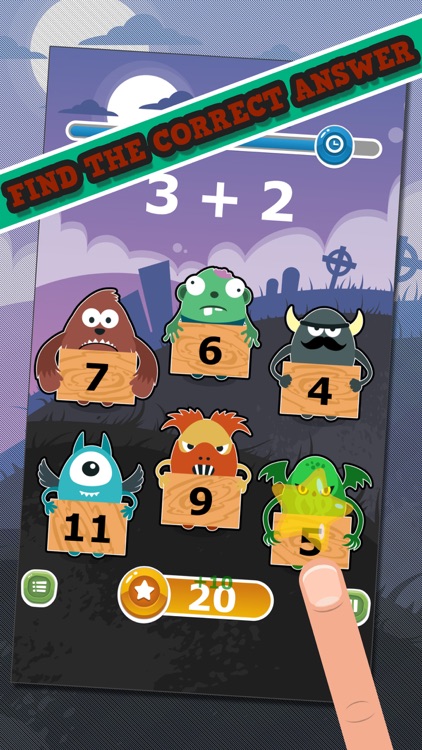 Monster Math - Adding