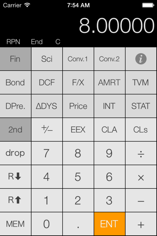 Figures Financial RPN Calc screenshot 3