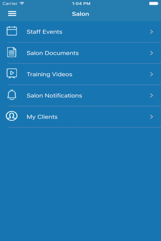 SalonCloudsPlus University Team App screenshot 2
