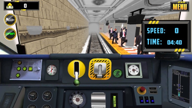 Subway Train 3D Control