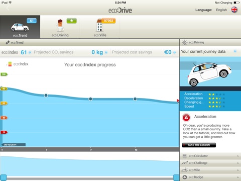 eco:Drive for iPad screenshot 2