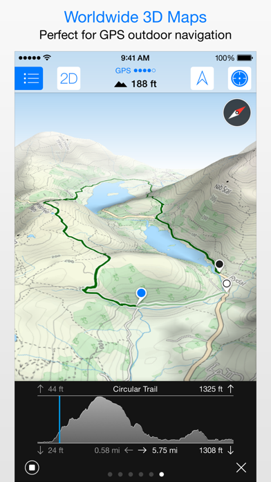 Maps 3D -  Outdoor GPS screenshot1