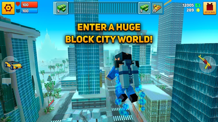 Block Сity Wars: game and skin export to minecraft