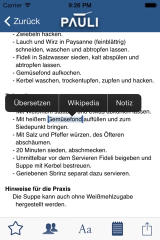 Pauli - Die Küchenbasis, Lite screenshot 3