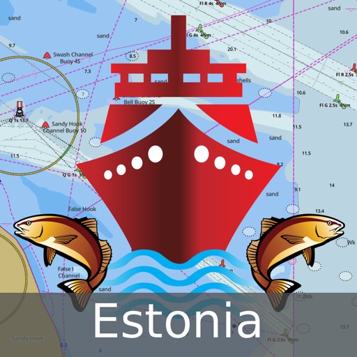 i-Boating:Estonia Marine Charts & Navigation Maps icon
