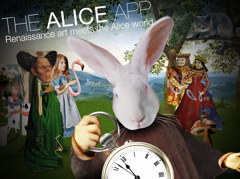 Alice application. The Alice app. Alice in the Land of Dreams.