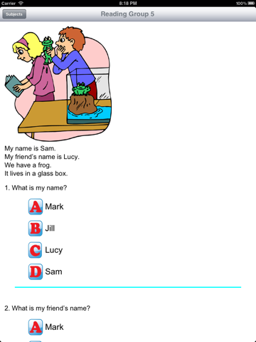 1st Grade Reading Comprehension - náhled
