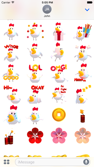 CNY Rooster Stickers(圖3)-速報App