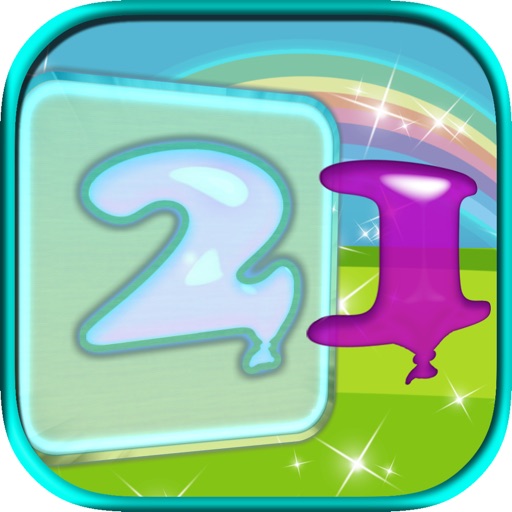 Numbers Wood Puzzle Match icon