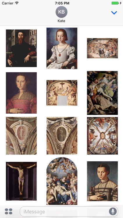 Agnolo Bronzino Artworks Stickers