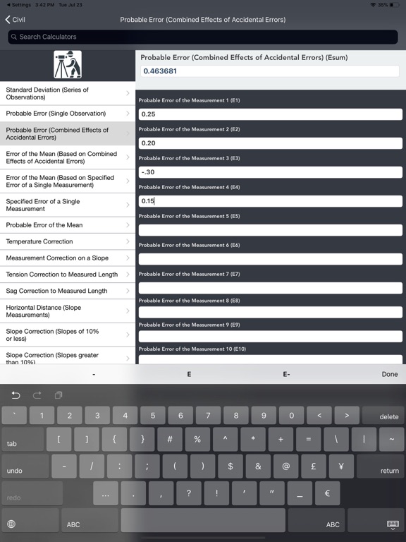 Civil Engineering Calculators screenshot 3