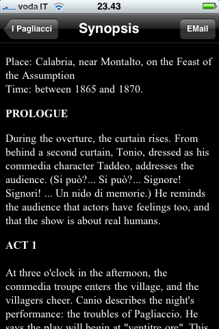 Opera: I Pagliacci - náhled