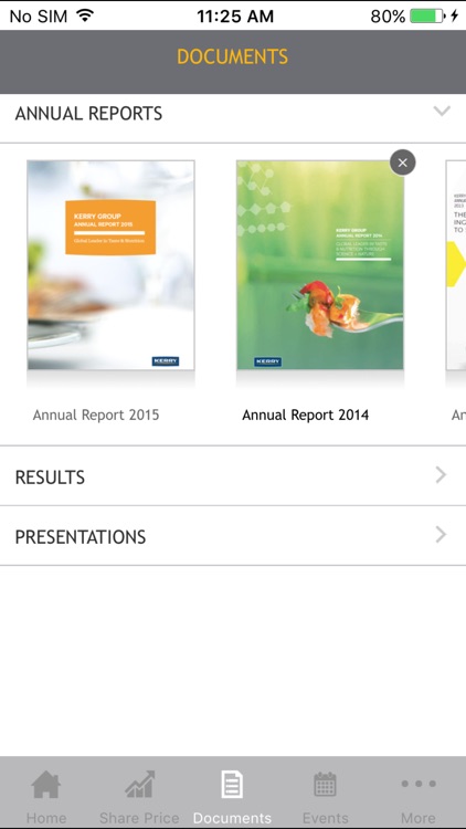 Kerry Group Investor Relations for iPhone