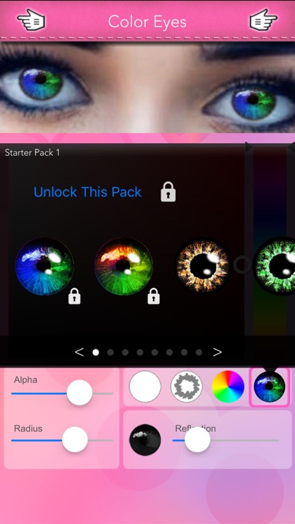 Eye Colorizer - Beauty Eye Color Changer Effect screenshot-3