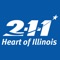 Icon Heart of Illinois 2-1-1