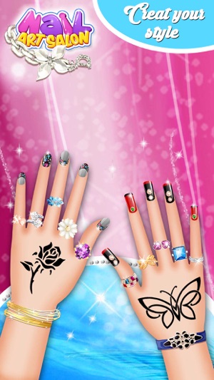 Nail Salon Game - Makeover & Nail Art(圖3)-速報App