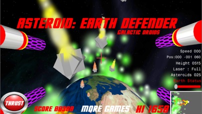 How to cancel & delete Asteroid : Earth Defender from iphone & ipad 1