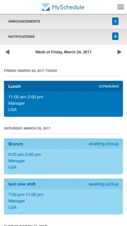 Myschedule.com Mobile