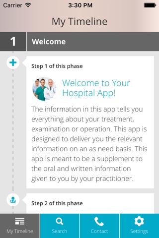 Patient Journey App screenshot 2