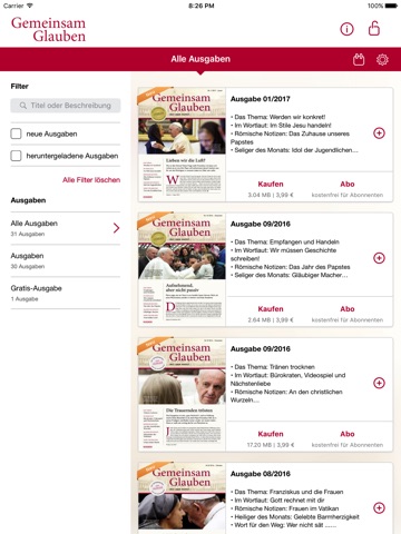 Gemeinsam Glauben - Mit dem Papst screenshot 2