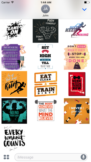 Fitness Motivation Sticker Pack(圖2)-速報App