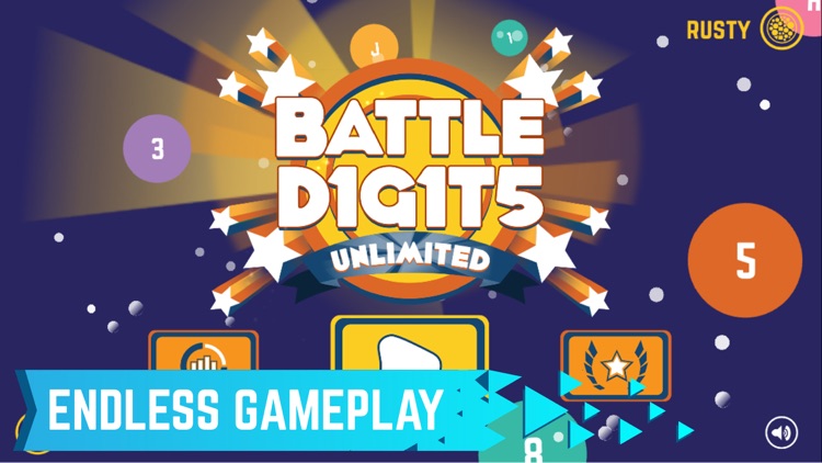 Battle Digits Unlimited screenshot-0