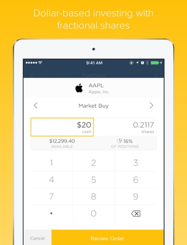 DriveWealth screenshot 2