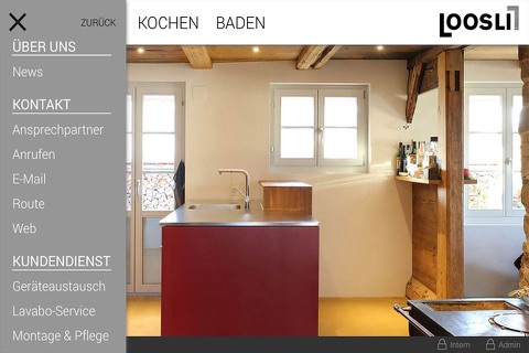 Loosli Küchen und Badmöbel AG screenshot 2