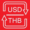 US Dollars / Thai Baht currency converter