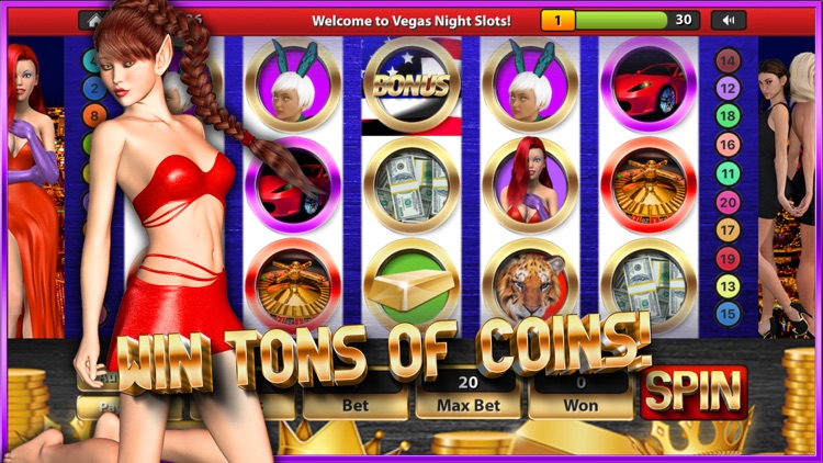 Vegas Night SLOTS Casino HD - Play 1000000 Coins!