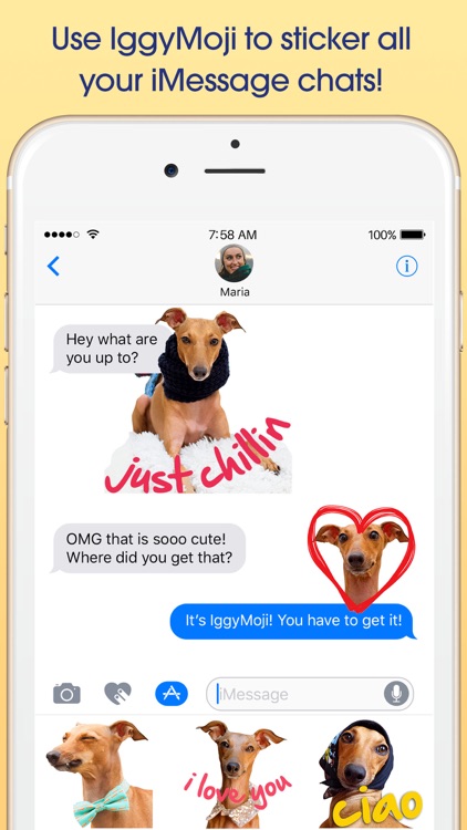 IggyMoji - Italian Greyhound dog emojis, stickers screenshot-4